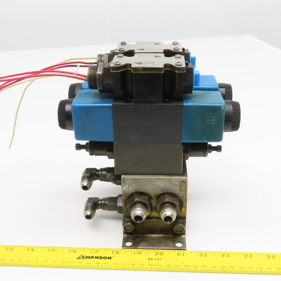 Vickers DG4V-3S-2C-M-FTWL-B5-60 5/3 Way Closed Center Hydraulic Valve 120V