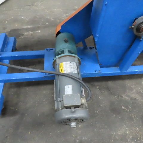 4" Wide 72" Center Drive Slide Bed Conveyor 115/220 Single Phase 0-135FPM