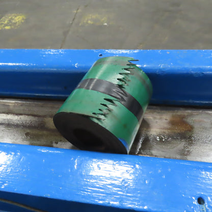4" Wide 72" Center Drive Slide Bed Conveyor 115/220 Single Phase 0-135FPM