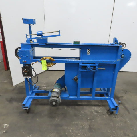 4" Wide 72" Center Drive Slide Bed Conveyor 115/220 Single Phase 0-135FPM