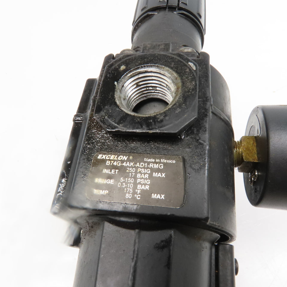 Excelon L74M-4AP-QDN B74G-4AK-AD1-RMG 1/2" NPT Filter Regulator Lubricator