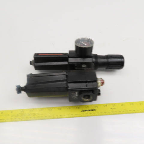 Excelon L74M-4AP-QDN B74G-4AK-AD1-RMG 1/2" NPT Filter Regulator Lubricator