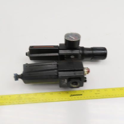 Excelon L74M-4AP-QDN B74G-4AK-AD1-RMG 1/2" NPT Filter Regulator Lubricator