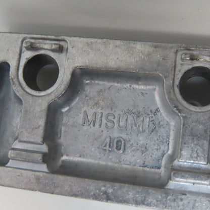Misumi Series 8 Reversal Brackets, W/Tab, 2 Slots, 4 Holes Lot of 5
