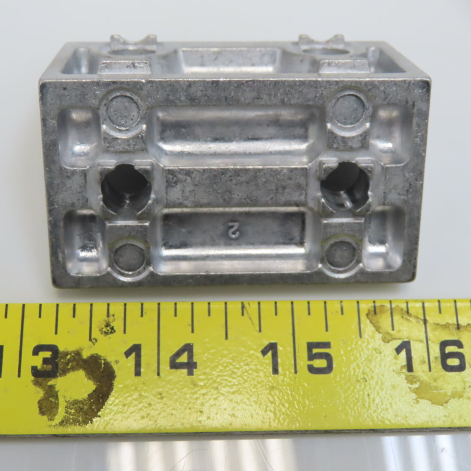 Misumi Series 8 Reversal Brackets, W/Tab, 2 Slots, 4 Holes Lot of 5