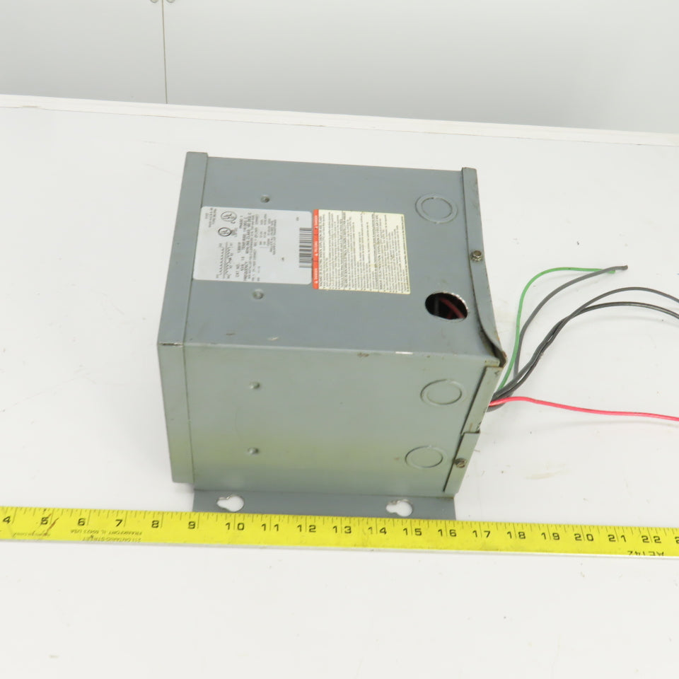 Square D 1.5S51F 1.5kVA Transformer Pri 600V Sec 120/240V 1PH Type 3R