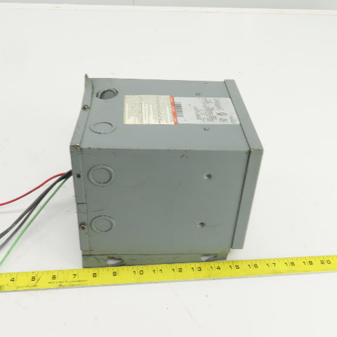 Square D 1.5S51F 1.5kVA Transformer Pri 600V Sec 120/240V 1PH Type 3R
