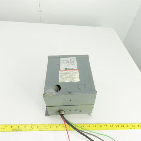 Square D 1.5S51F 1.5kVA Transformer Pri 600V Sec 120/240V 1PH Type 3R