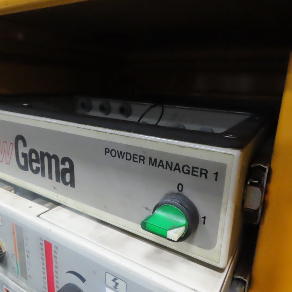 ITW Gema Type PGC 1 Powder Coat Gun Controller 4 Gun System, Cabinet 100-240V