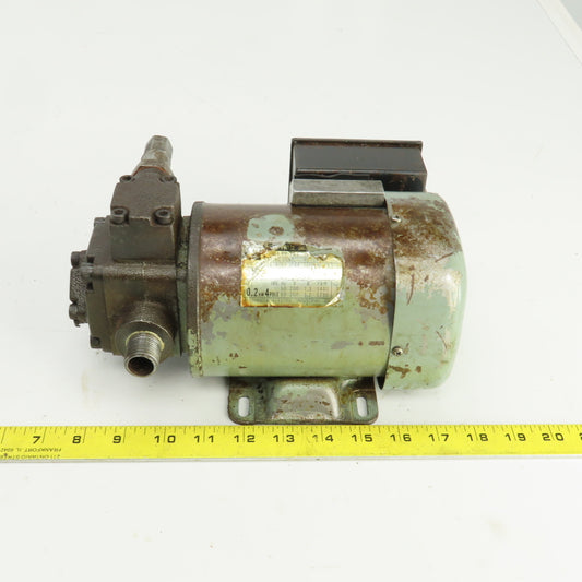 Matsushita  EM-FA3 0.2kW Hydraulic Pump Motor 200V 1.2A 3PH
