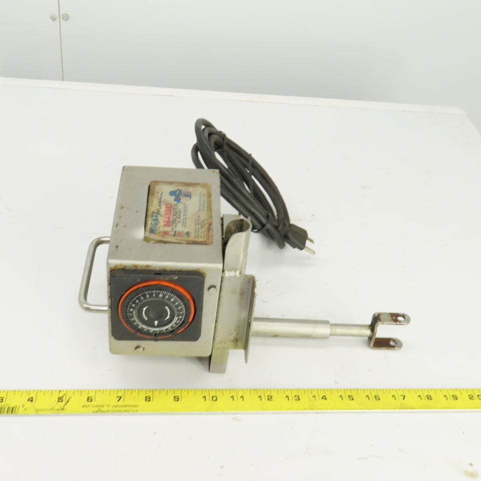 Abanaki MM100ST-06 Mighty Mini Oil Belt Skimmer 6" Reach 115V 1PH
