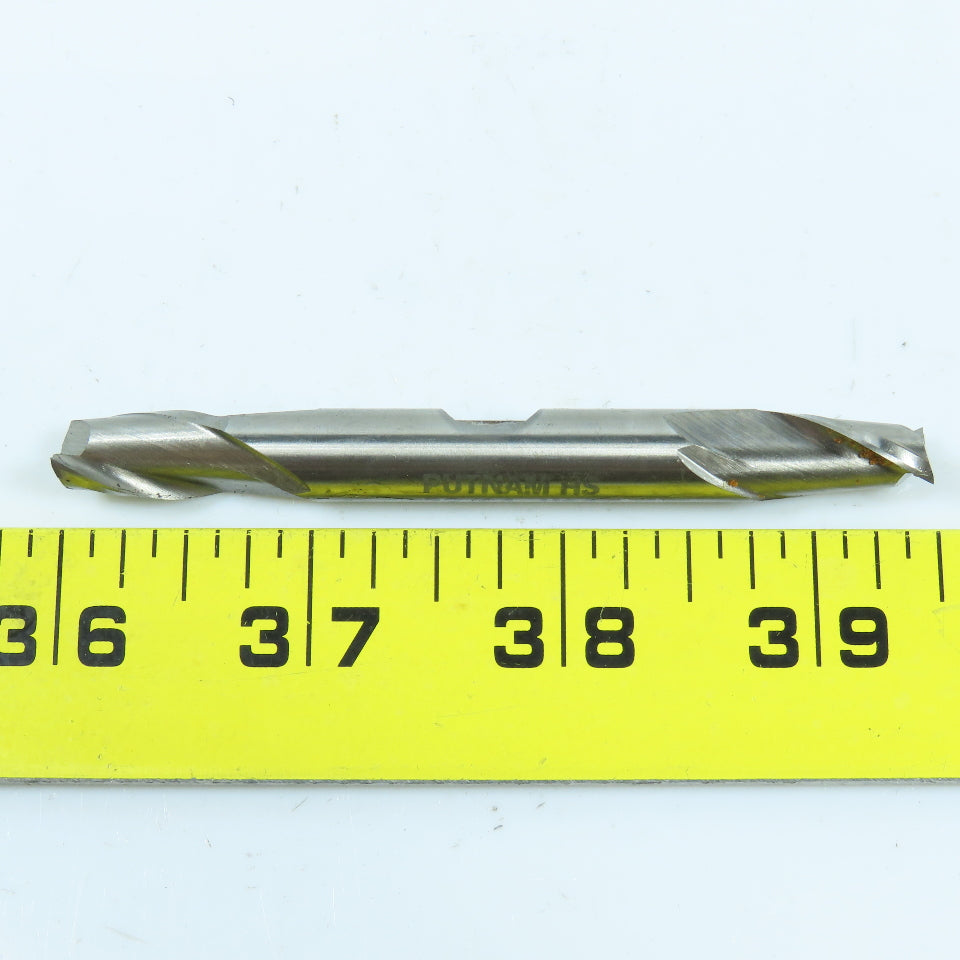 Putnam SX4-B11X 23/64" 2 Flute Square End Mill Center Cutting 3/8" Shank Lot/4