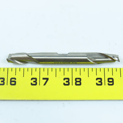 Putnam SX4-B11X 23/64" 2 Flute Square End Mill Center Cutting 3/8" Shank Lot/4