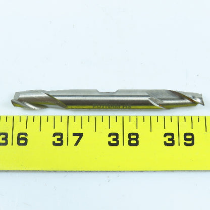 Putnam SX4-B11X 23/64" 2 Flute Square End Mill Center Cutting 3/8" Shank Lot/4