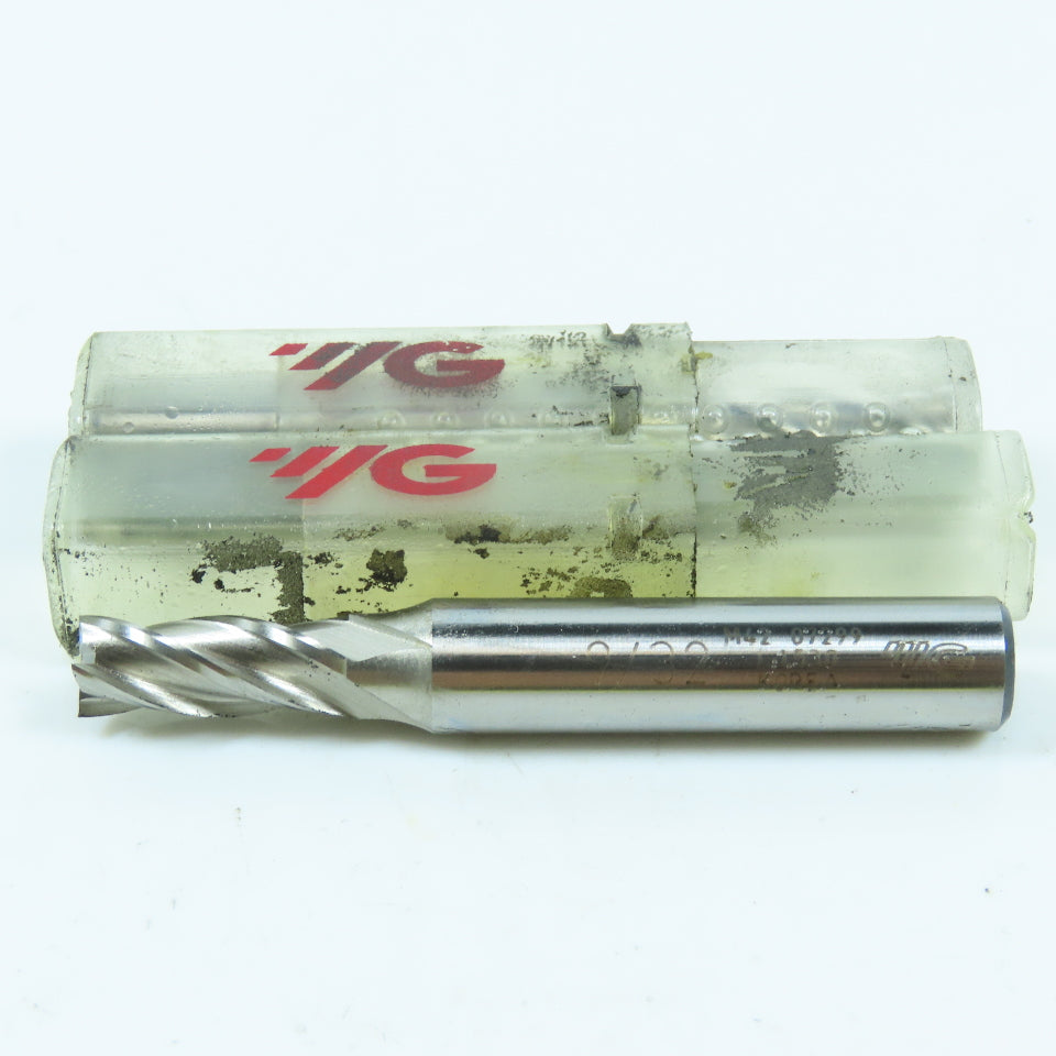 YG-1 07299 9/32" 4 Flute Square End Mill Center Cutting  3/8" Shank Lot of 2
