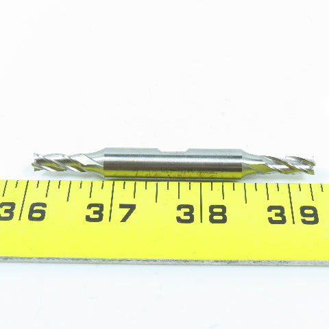 YG-1 13295 7/32" 4 Flute Square Double End Mill Center Cutting  3/8" Shank Lot/3