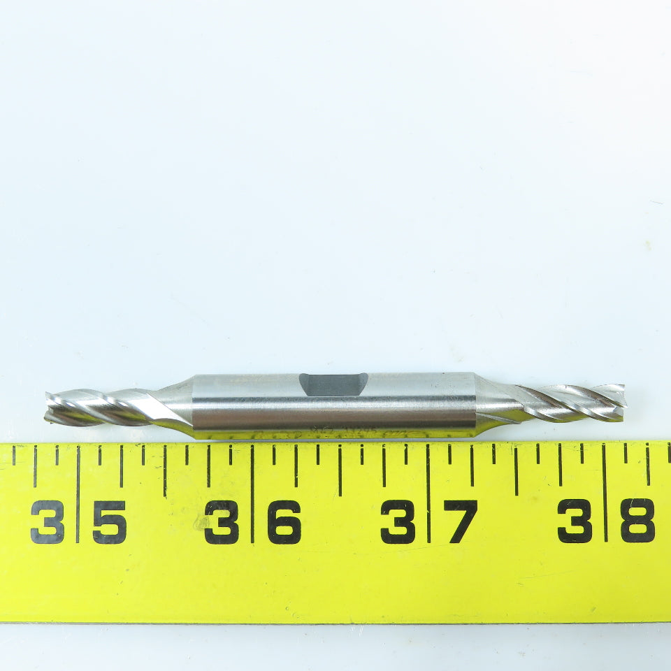 YG-1 13295 7/32" 4 Flute Square Double End Mill Center Cutting  3/8" Shank Lot/3