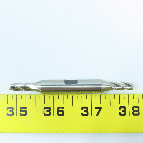 YG-1 13295 7/32" 4 Flute Square Double End Mill Center Cutting  3/8" Shank Lot/3
