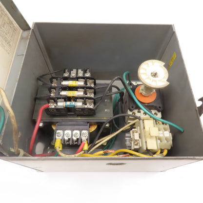 Square D SK750G1 Class 9070 230x460V Pri 115V Sec 750VA Transformer Disconnect