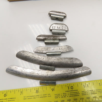 Myers Huge Lot Crimp On Tire Wheel Balancing Weight Lot Of 2000+ See Info