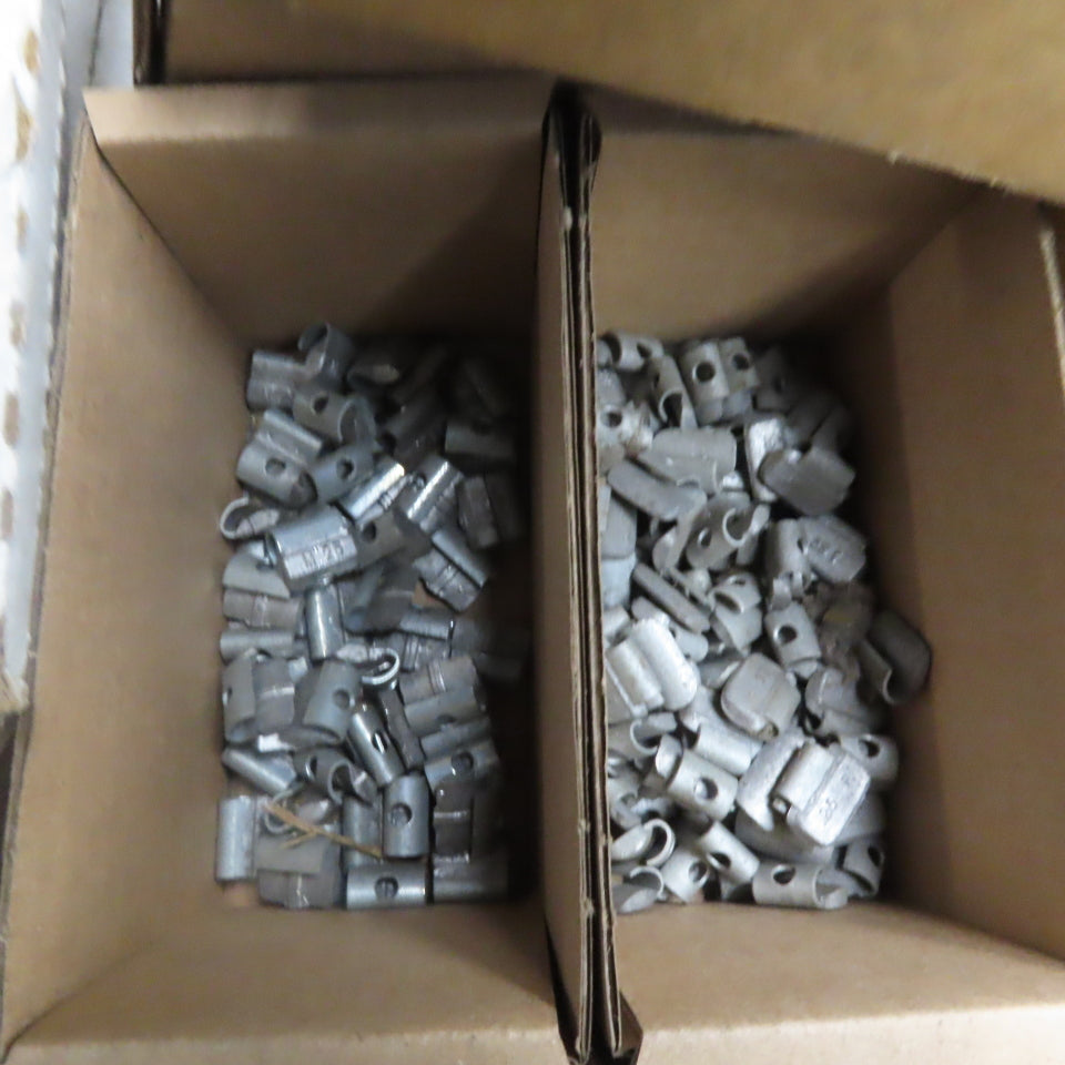 Myers Huge Lot Crimp On Tire Wheel Balancing Weight Lot Of 2000+ See Info