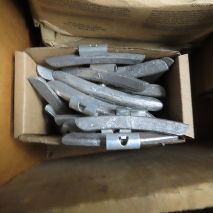 Myers Huge Lot Crimp On Tire Wheel Balancing Weight Lot Of 2000+ See Info