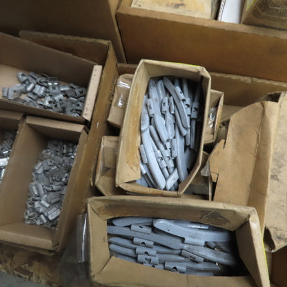 Myers Huge Lot Crimp On Tire Wheel Balancing Weight Lot Of 2000+ See Info