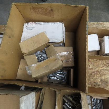 Myers Huge Lot Crimp On Tire Wheel Balancing Weight Lot Of 2000+ See Info