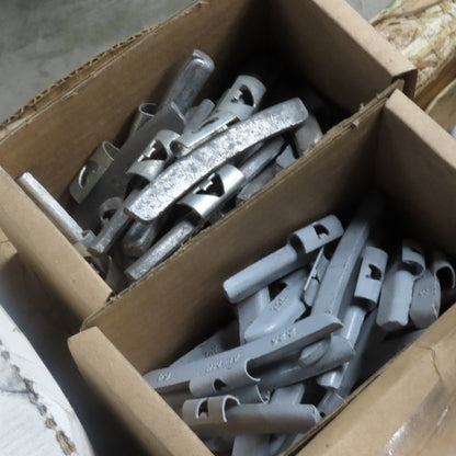 Myers Huge Lot Crimp On Tire Wheel Balancing Weight Lot Of 2000+ See Info