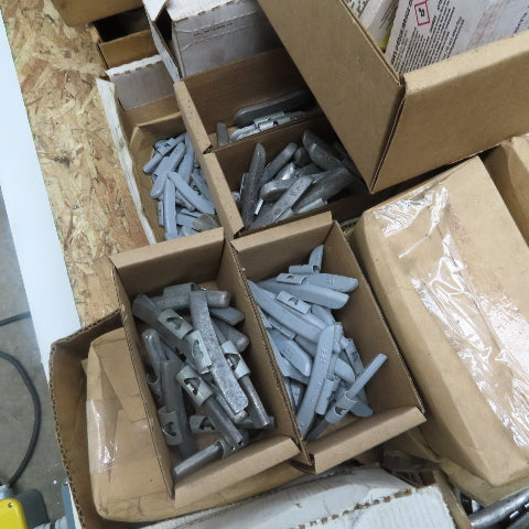 Myers Huge Lot Crimp On Tire Wheel Balancing Weight Lot Of 2000+ See Info