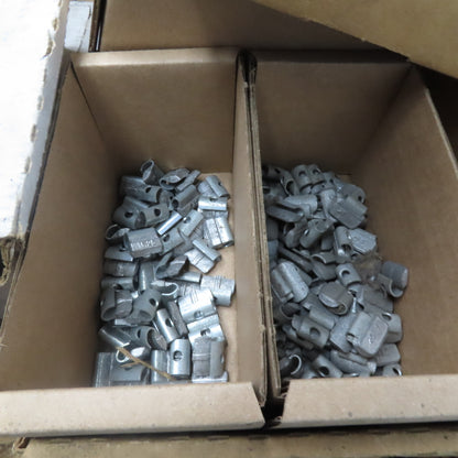 Myers Huge Lot Crimp On Tire Wheel Balancing Weight Lot Of 2000+ See Info