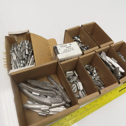 Myers Huge Lot Crimp On Tire Wheel Balancing Weight Lot Of 2000+ See Info