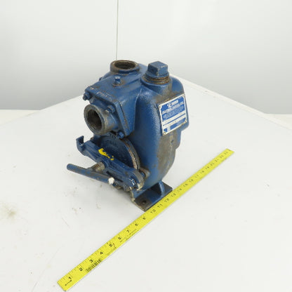 Gorman-Rupp 111/2A52-E2 3P Cast Iron Self Priming Centrifugal Pump 1-1/2" In/Out
