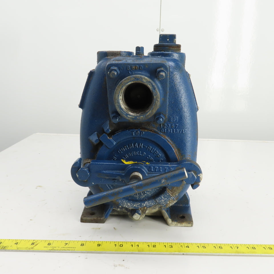 Gorman-Rupp 111/2A52-E2 3P Cast Iron Self Priming Centrifugal Pump 1-1/2" In/Out