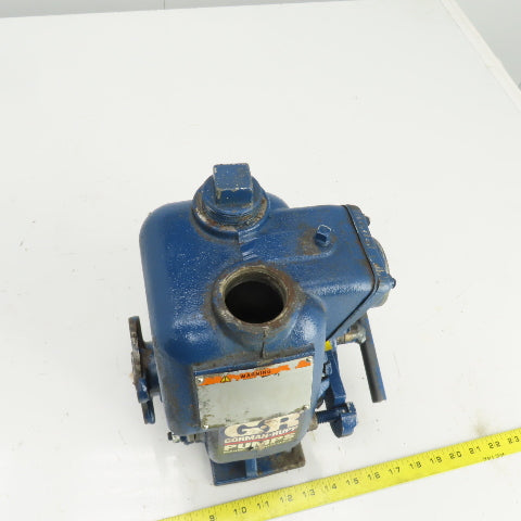 Gorman-Rupp 111/2A52-E2 3P Cast Iron Self Priming Centrifugal Pump 1-1/2" In/Out