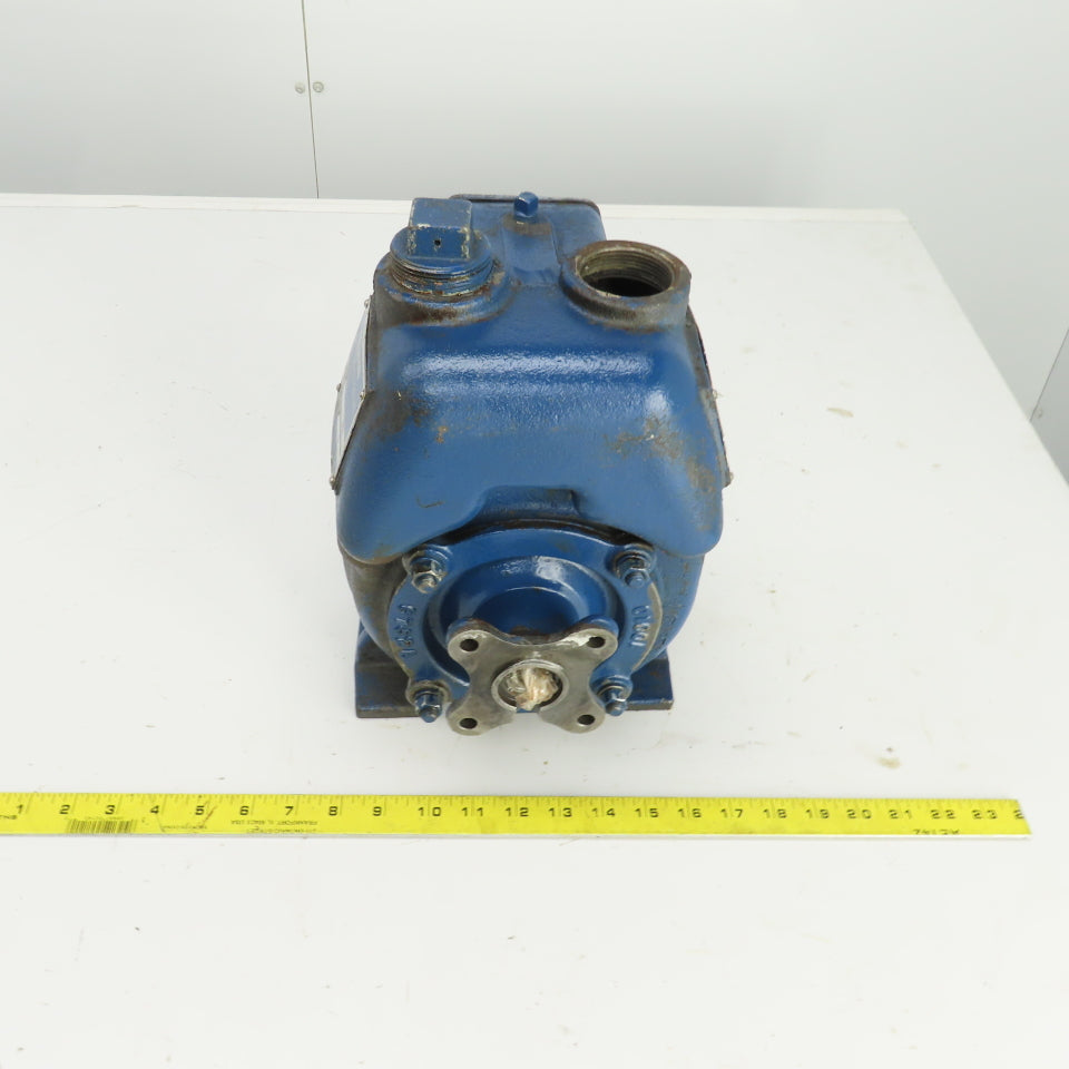 Gorman-Rupp 111/2A52-E2 3P Cast Iron Self Priming Centrifugal Pump 1-1/2" In/Out