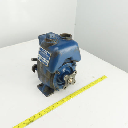 Gorman-Rupp 111/2A52-E2 3P Cast Iron Self Priming Centrifugal Pump 1-1/2" In/Out
