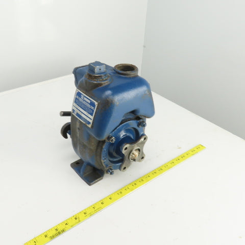 Gorman-Rupp 111/2A52-E2 3P Cast Iron Self Priming Centrifugal Pump 1-1/2" In/Out