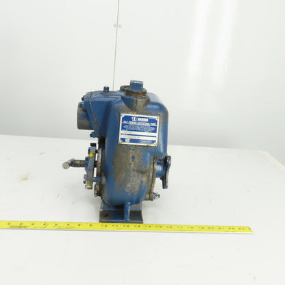 Gorman-Rupp 111/2A52-E2 3P Cast Iron Self Priming Centrifugal Pump 1-1/2" In/Out