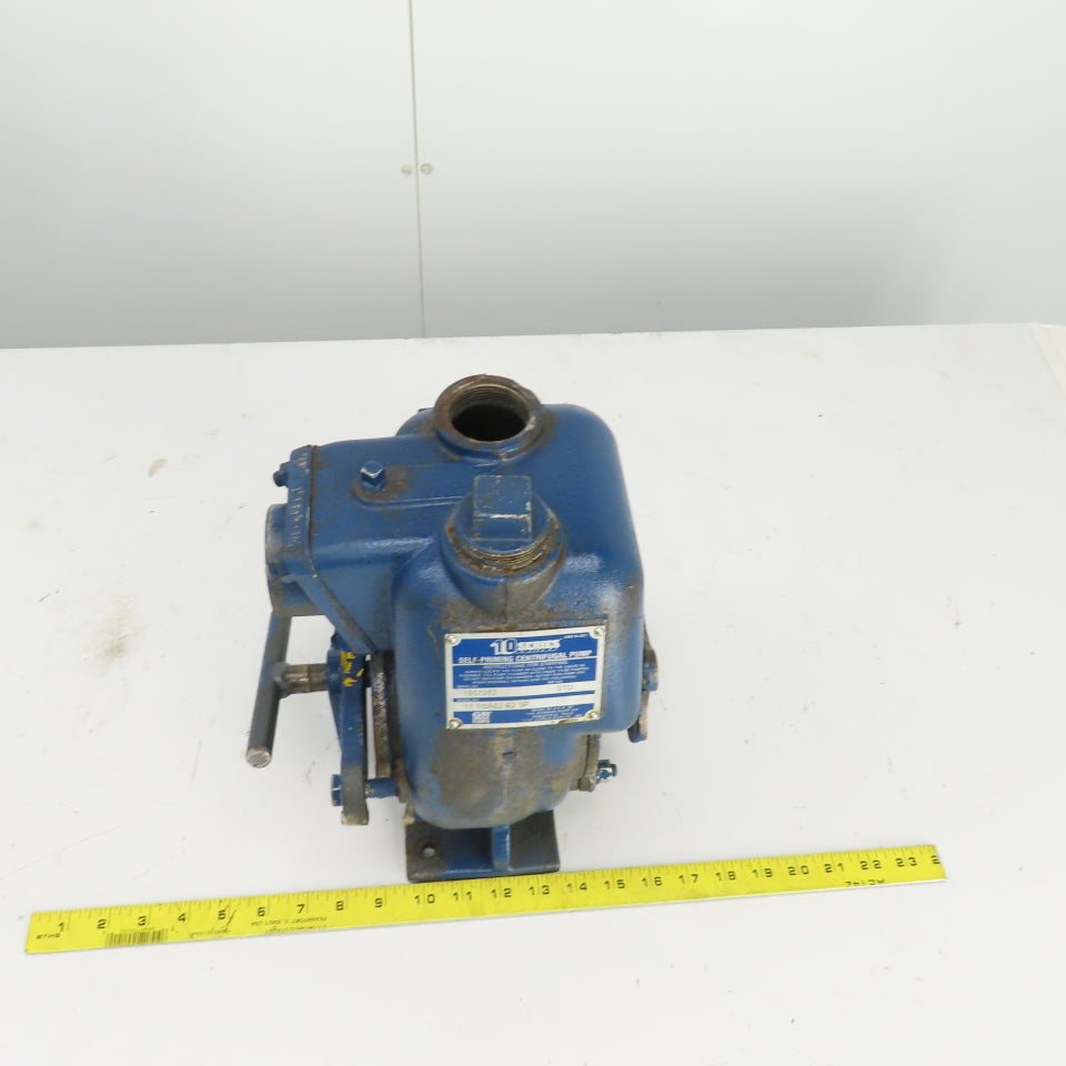 Gorman-Rupp 111/2A52-E2 3P Cast Iron Self Priming Centrifugal Pump 1-1/2" In/Out