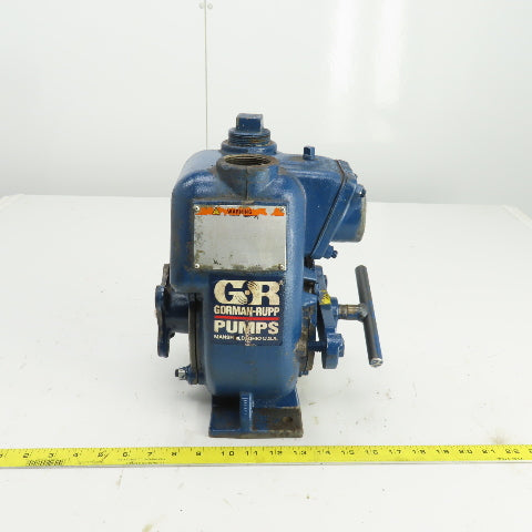 Gorman-Rupp 111/2A52-E2 3P Cast Iron Self Priming Centrifugal Pump 1-1/2" In/Out