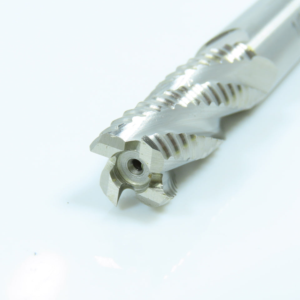 Nachi 1/2" 4 Flute Cobalt Roughing Square End Mill 1/2" Shank 1-1/4" LOC