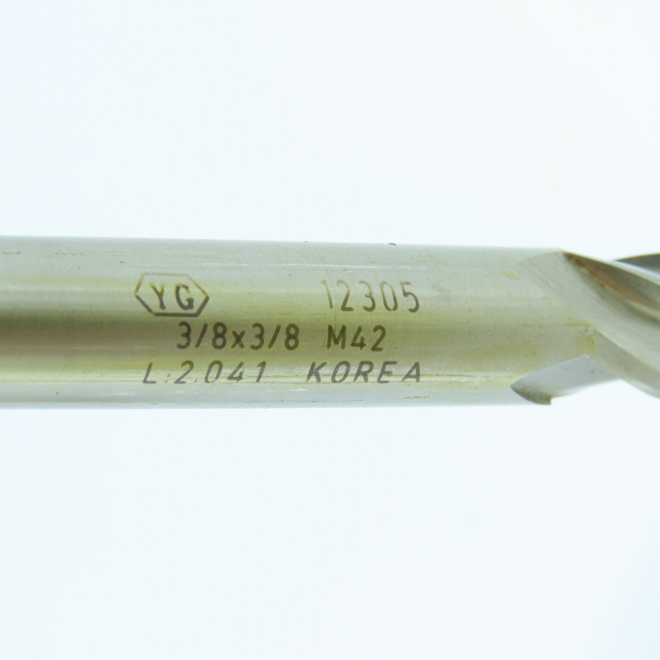 YG-1 12305 3/8" 4 Flute Square Double End Mill 3/8" Shank Lot of 3