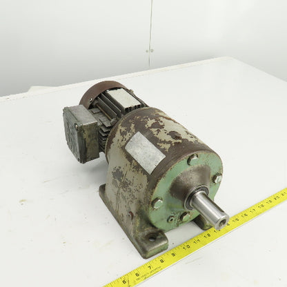 Sew-Eurodrive R60 DT71D4 .37kW 143.91:1 Ratio Gear Motor 11.5RPM Output 265/460V