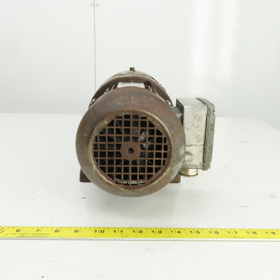 Sew-Eurodrive R60 DT71D4 .37kW 143.91:1 Ratio Gear Motor 11.5RPM Output 265/460V