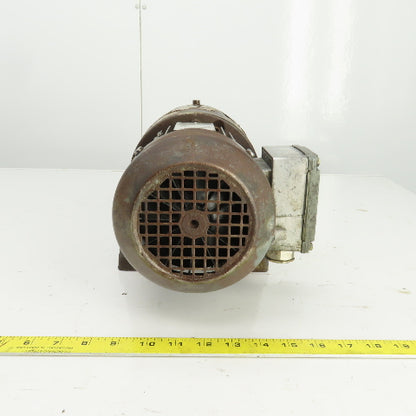 Sew-Eurodrive R60 DT71D4 .37kW 143.91:1 Ratio Gear Motor 11.5RPM Output 265/460V