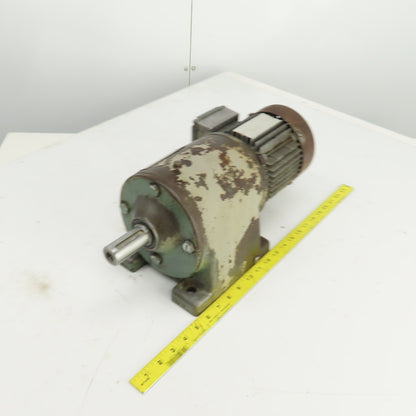 Sew-Eurodrive R60 DT71D4 .37kW 143.91:1 Ratio Gear Motor 11.5RPM Output 265/460V