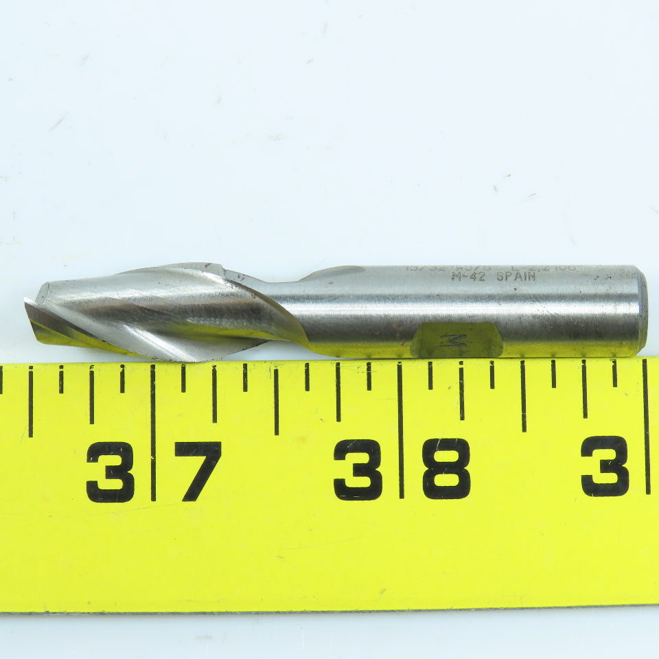 Izar 13/32" 2 Flute Square Double End Mill 3/8" Shank 3/4" LOC 2-1/2" OAL Lot/3