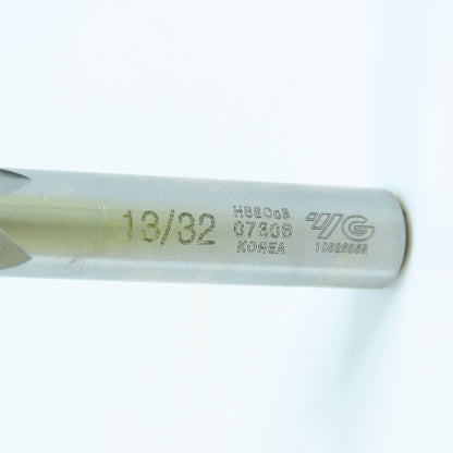 YG-1 07308 13/32" 4 Flute Square End Mill 3/8" Shank 1" LOC 2-3/4" OAL