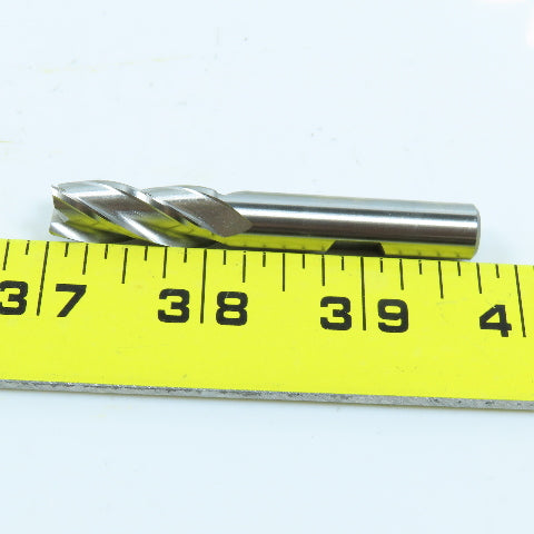 YG-1 07308 13/32" 4 Flute Square End Mill 3/8" Shank 1" LOC 2-3/4" OAL